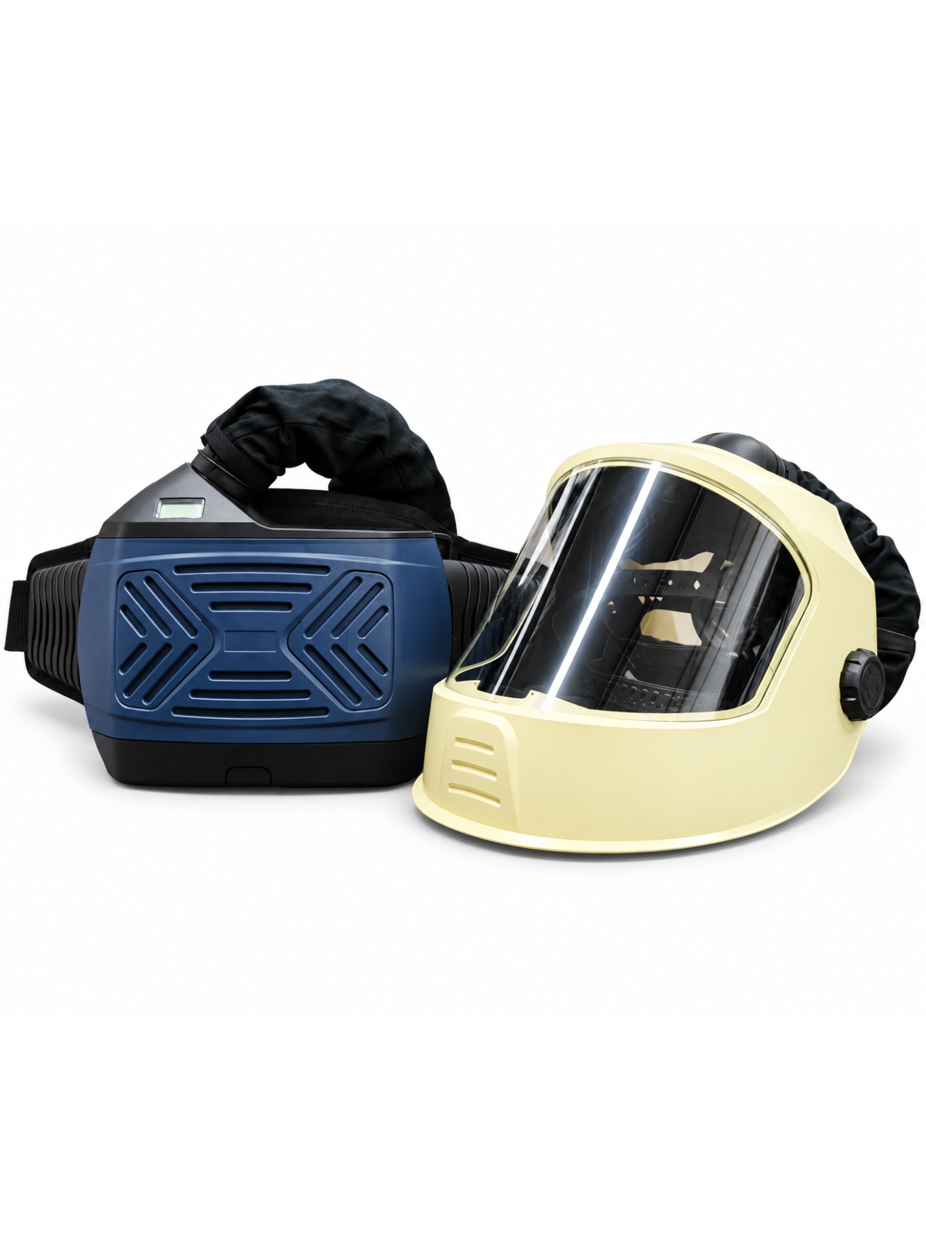 GrindMax šlifavimo skydelis su oro srauto sistema PAPR GrindMax šlifavimo skydelis su oro srauto sistema PAPR