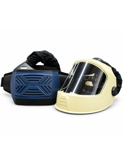 GrindMax šlifavimo skydelis su oro srauto sistema PAPR GrindMax šlifavimo skydelis su oro srauto sistema PAPR