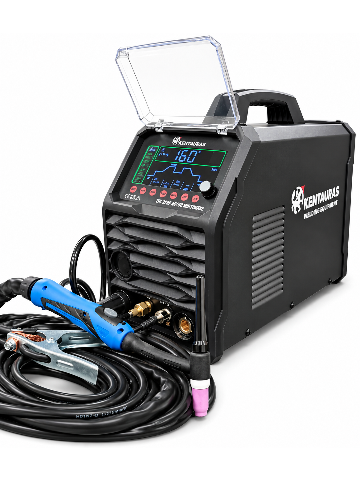 KENTAURAS TIG-220P AC/DC MULTIWAVE – profesionalus 220 A AC/DC TIG/MMA suvirinimo aparatas 3