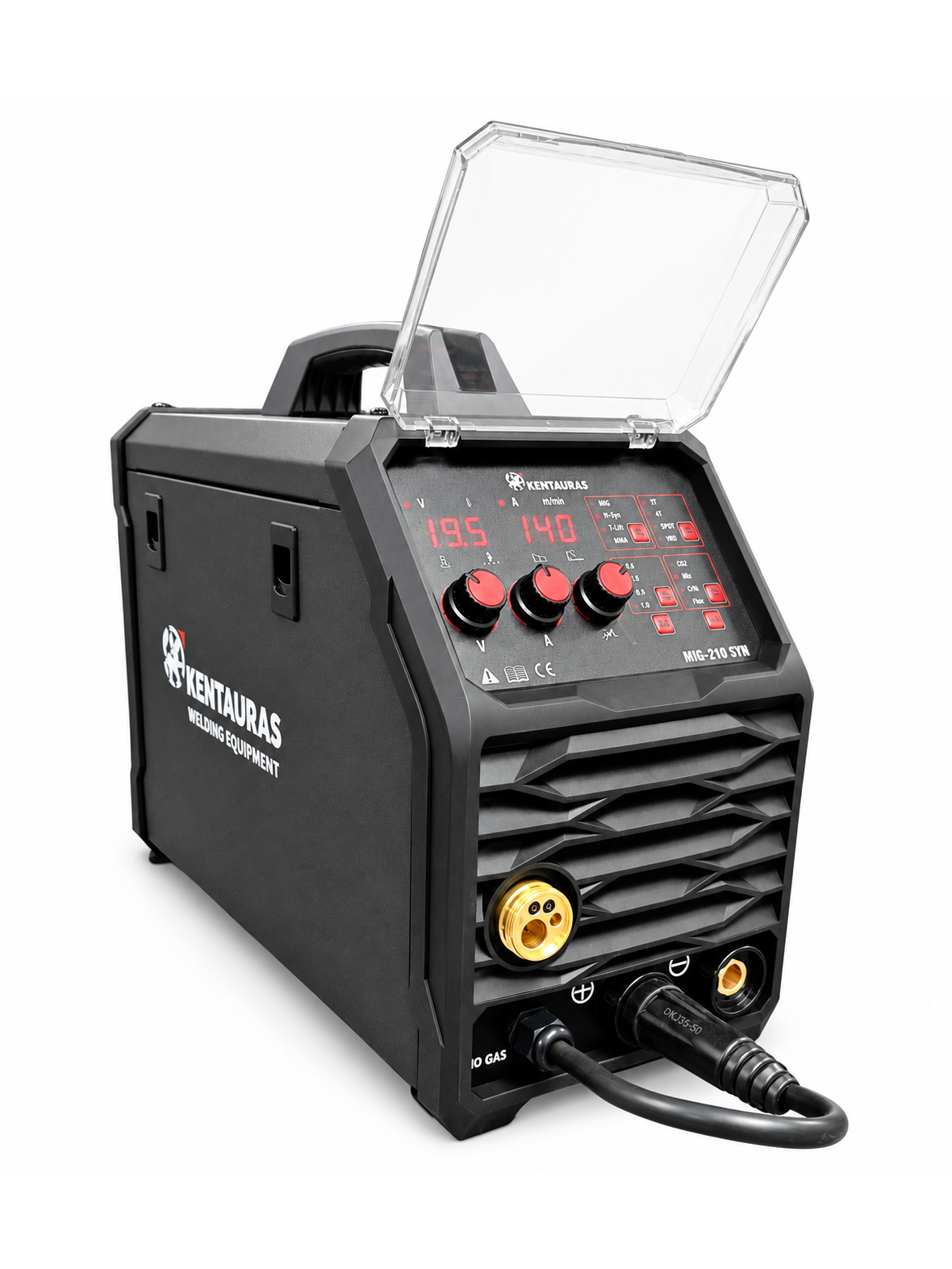 Kentauras MIG 210-SYN – 3 IN 1 Inverterinis Suvirinimo Aparatas , 200 A 1 Kentauras MIG 210-SYN – 3 IN 1 Inverterinis Suvirinimo Aparatas , 200 A 1