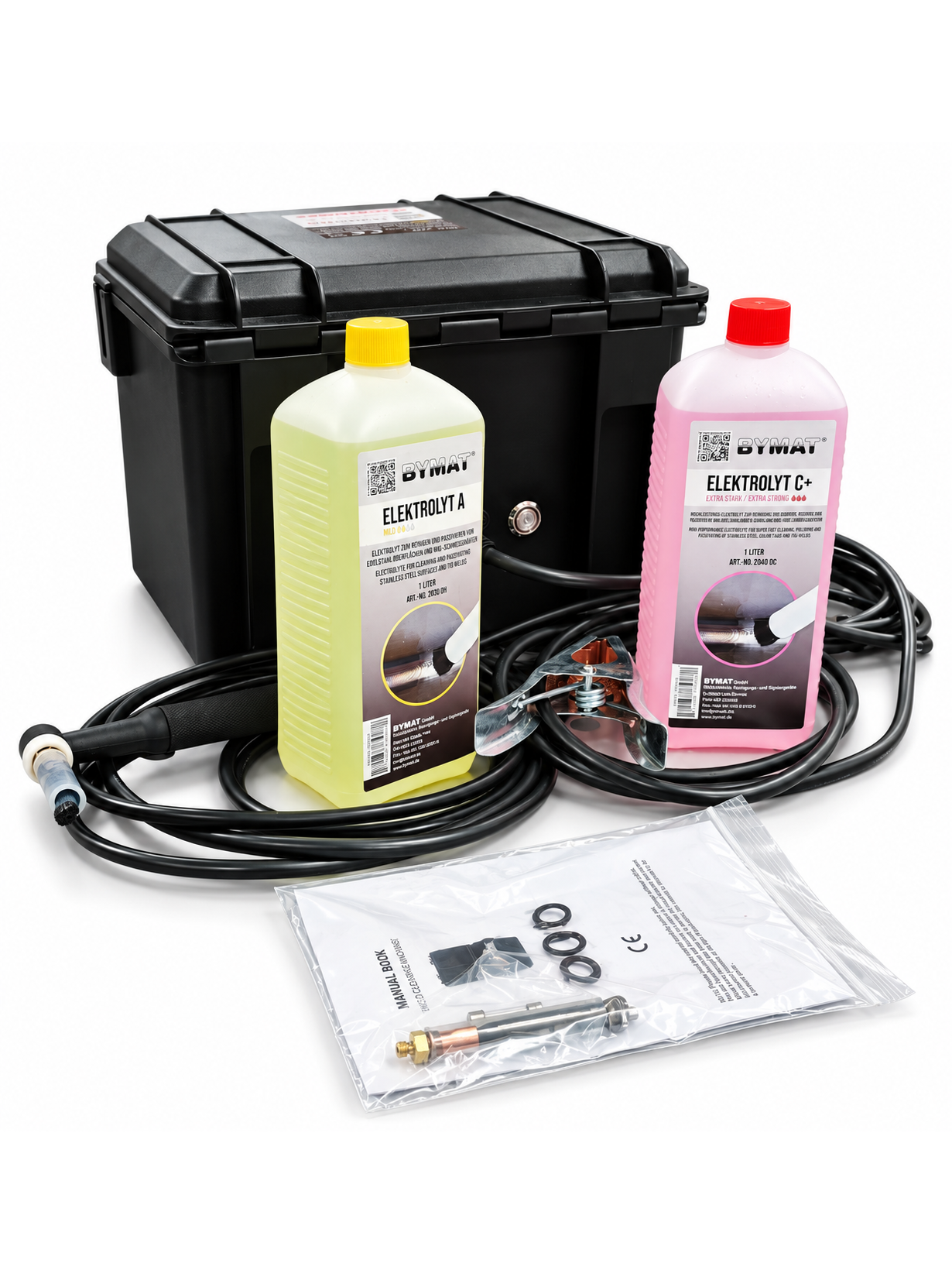 Kentauras WSC-200 suvirinimo siūlių elektrocheminio  valymo komplektas