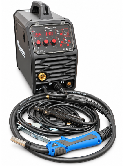 Kentauras MIG 210-SYN – 3 IN 1 Inverterinis Suvirinimo Aparatas , 200 A 8