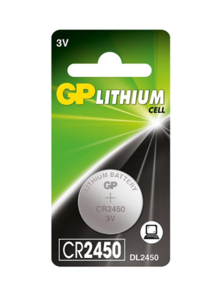 Ličio baterija GP GPPBL2450030, CR2450, 3 V Ličio baterija GP GPPBL2450030, CR2450, 3 V