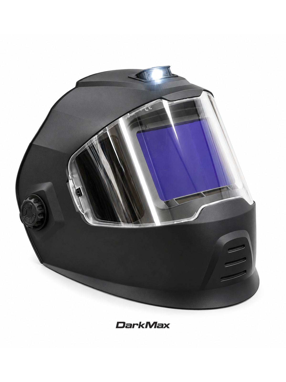 Suvirintojo skydelis DarkMax su automatiniu filtru X2 - LED pašvietimas 1