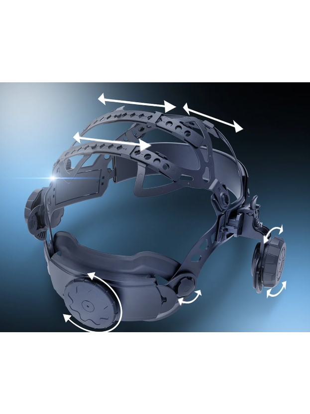 Suvirintojo skydelis DarkMax su automatiniu filtru X2 - LED pašvietimas 4 Suvirintojo skydelis DarkMax su automatiniu filtru X2 - LED pašvietimas 4